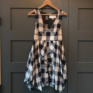 ANTHROPOLOGIE- Leifsdottir plaid dress -size 2